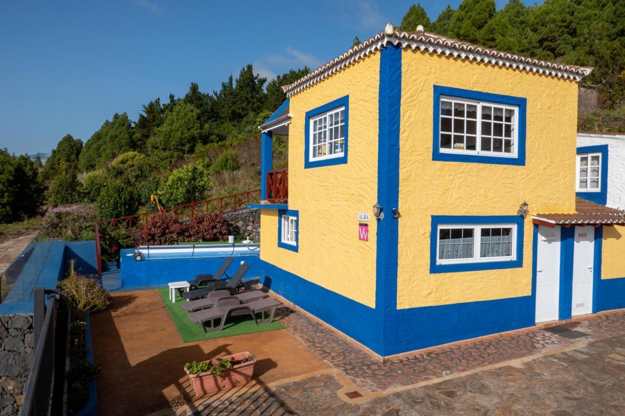 Casa Alba, Casa Rural Con Piscina-Spa Climatizada Hasta 34º Gratuito Y Vistas Al Mar Puntallana Exterior photo